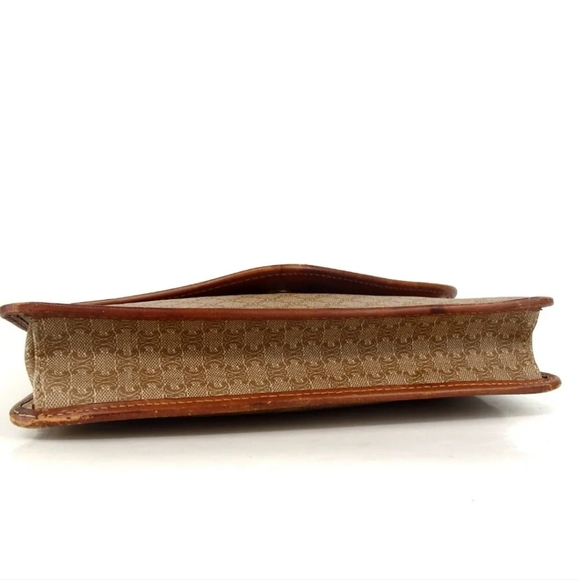 CELINE MO6 WALLET SHOULDER BAG 2-PEACE SET PVC LEATHER - Picture 6 of 14